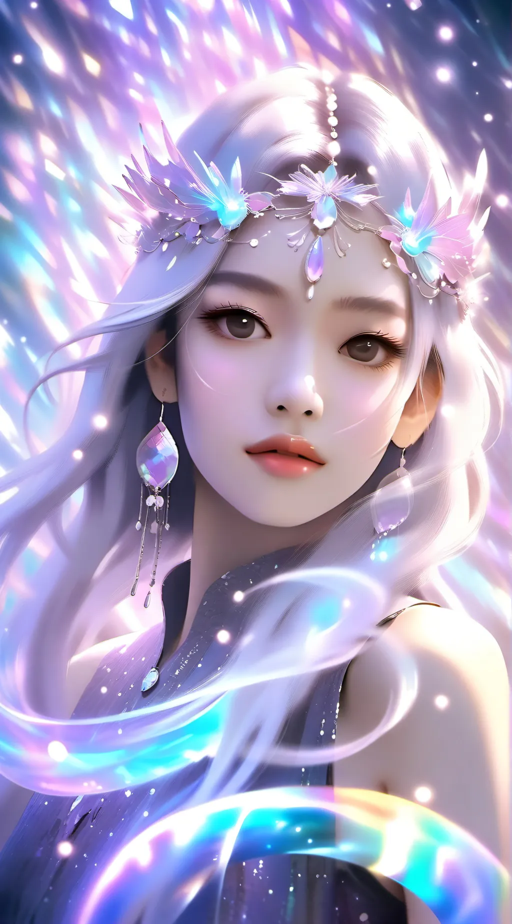 ai character: andrea  background