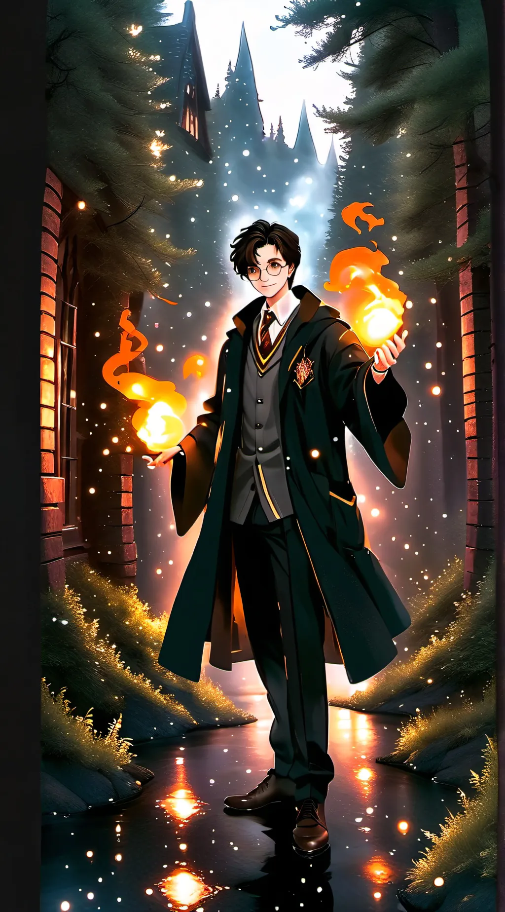 ai character: HP background