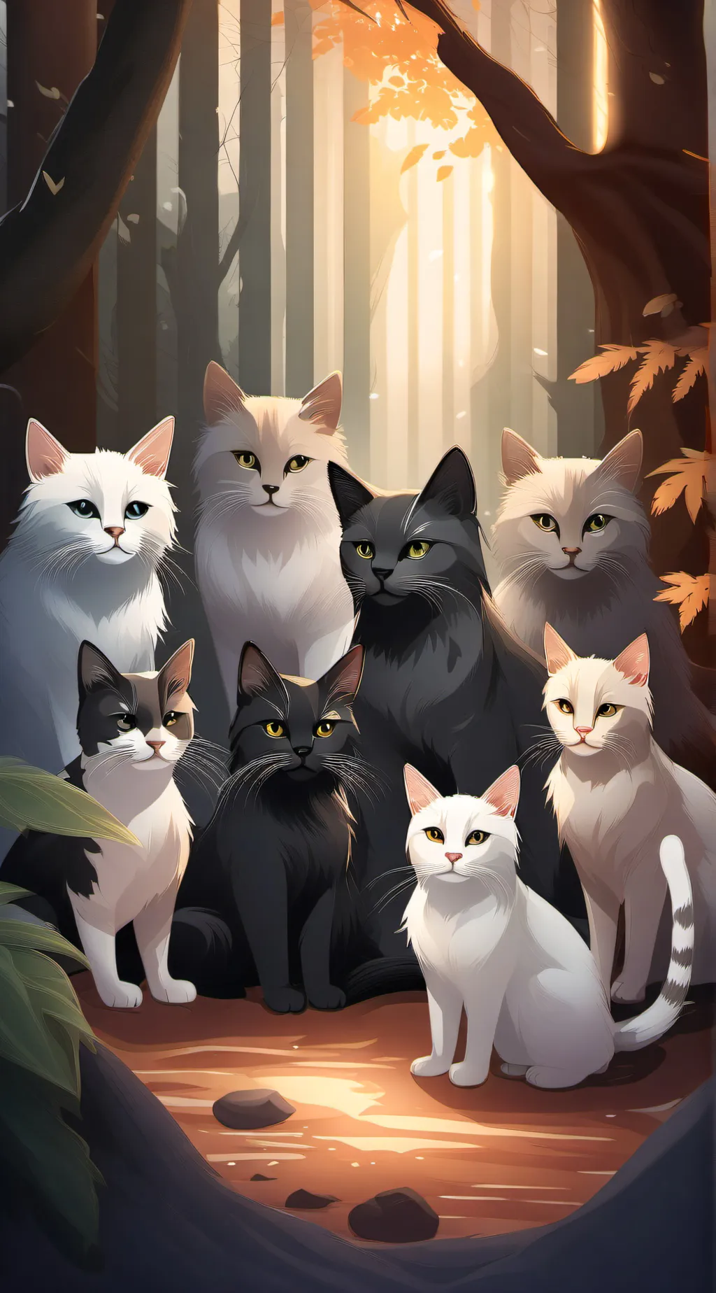 ai character: Cat Life background