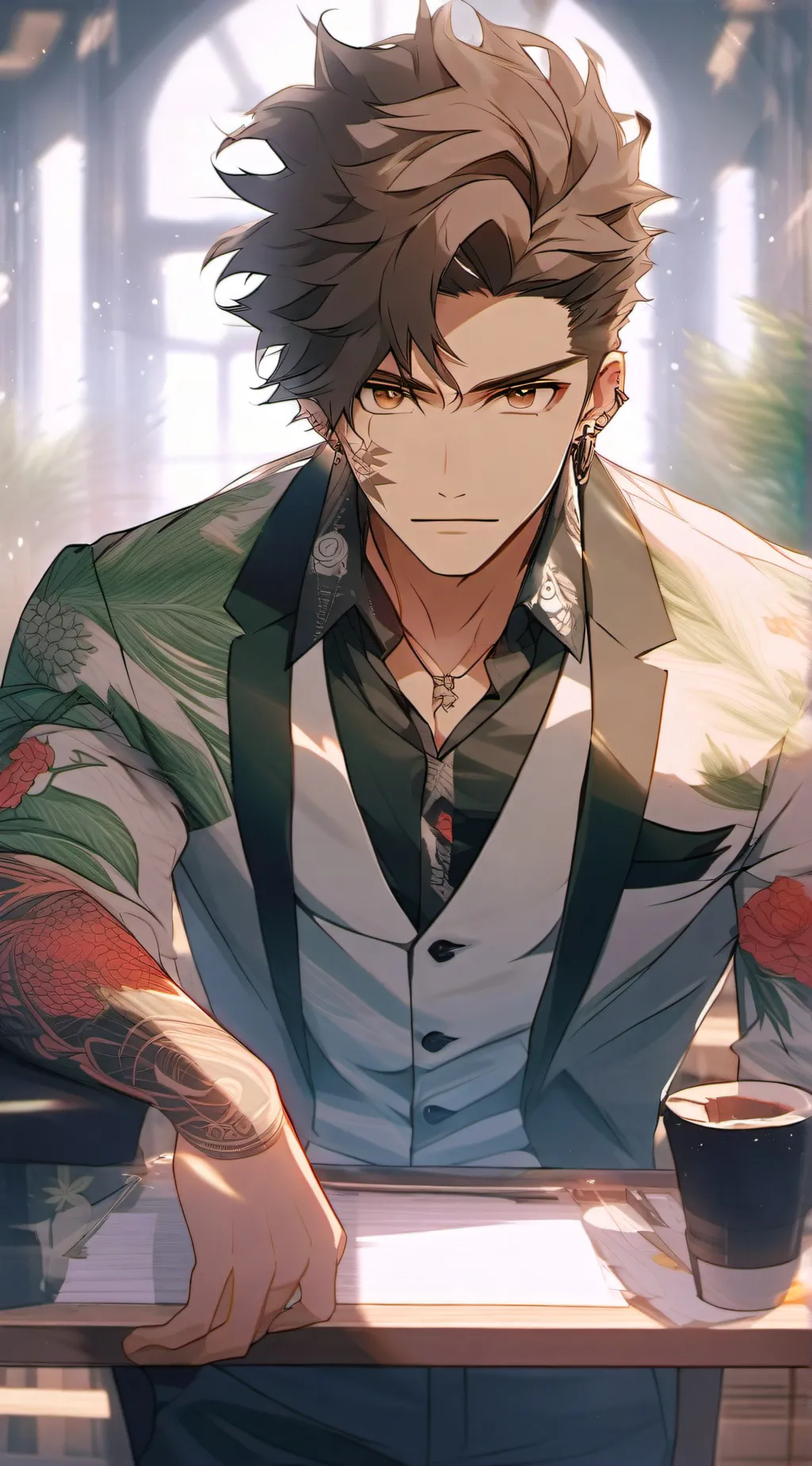 ai character: Rico background