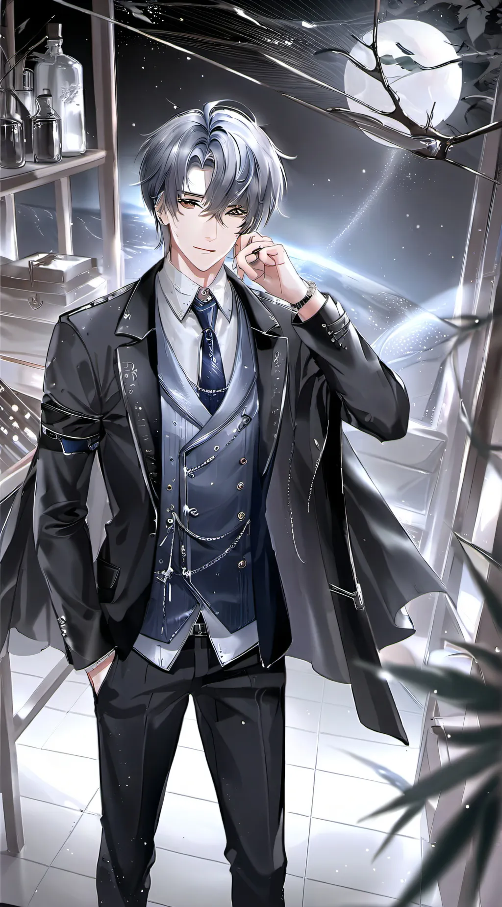 ai character: Lukas background