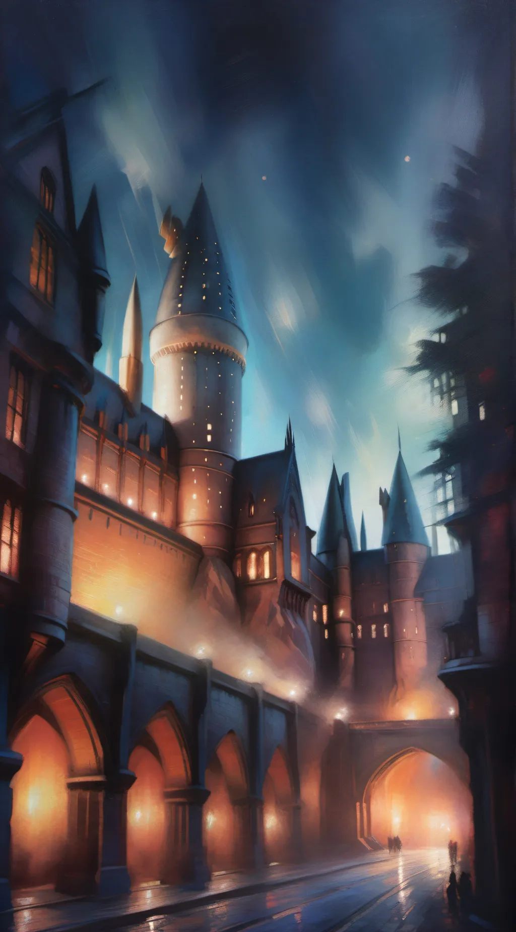 ai character: howgwarts background