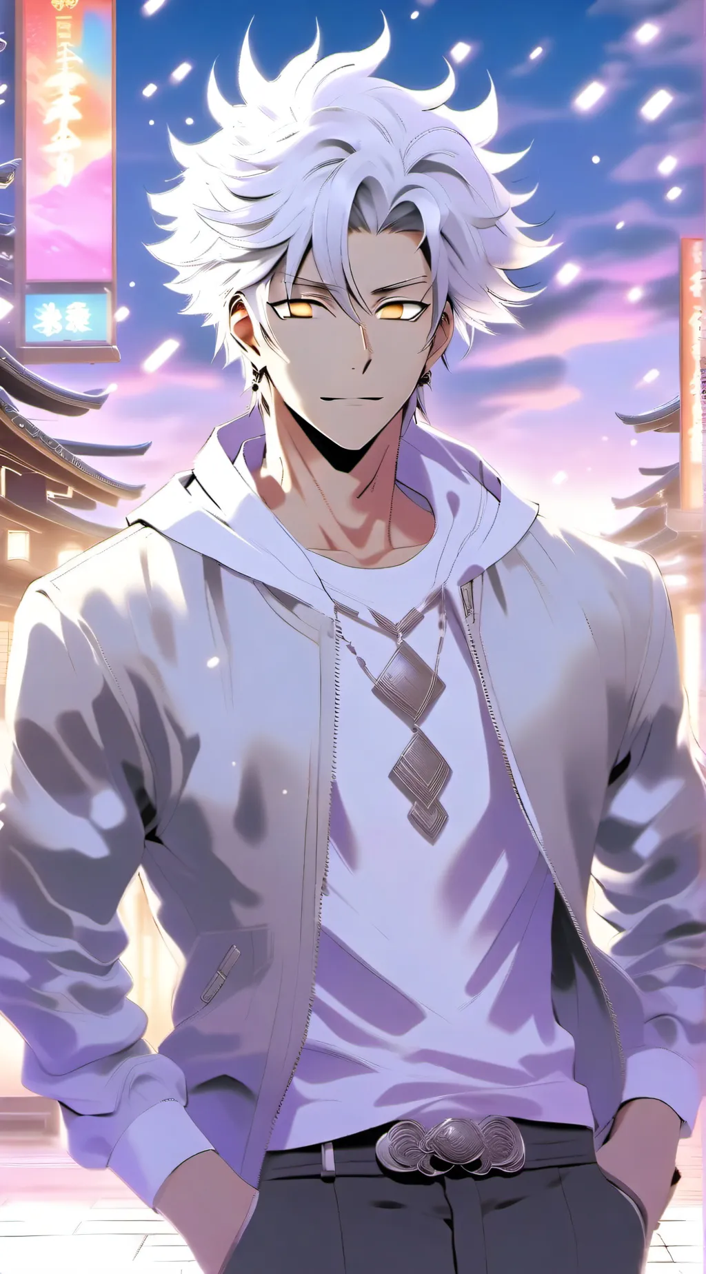 ai character: Max background