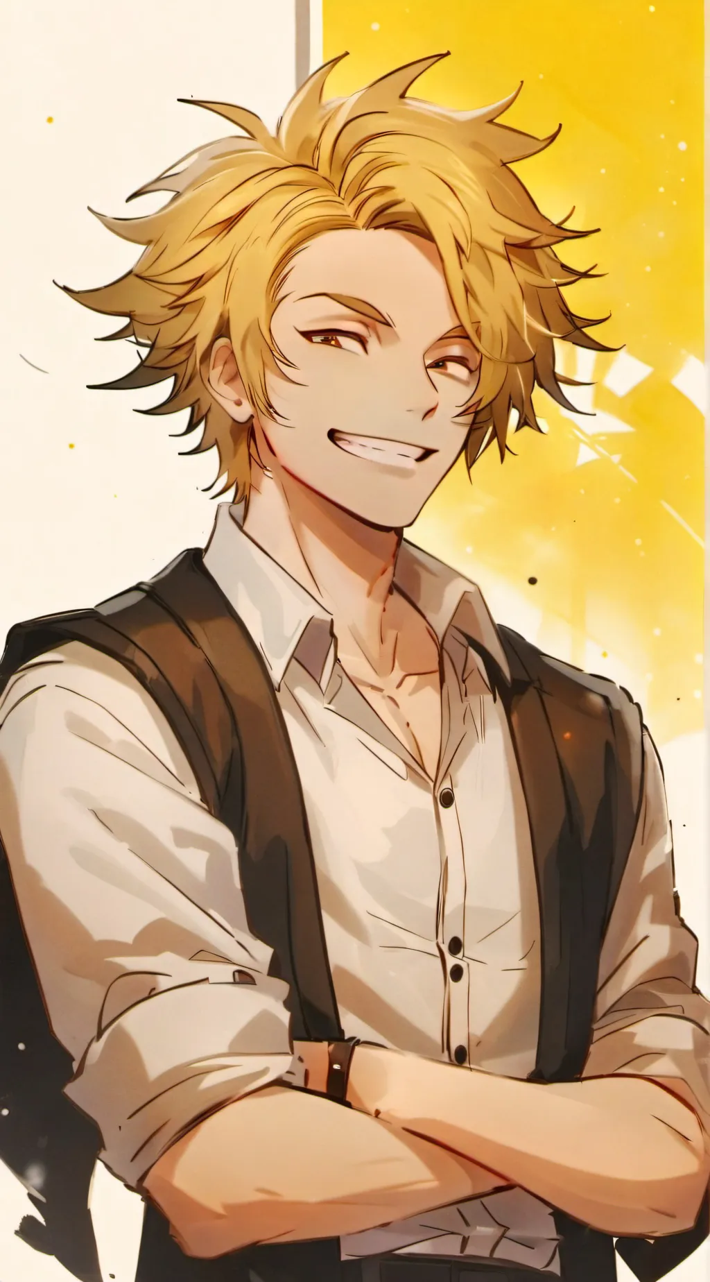 ai character: Denki’s Gf background