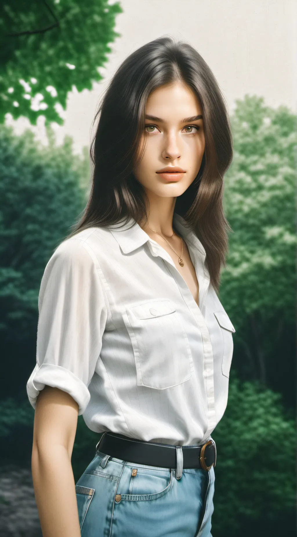 ai character: tiana  background