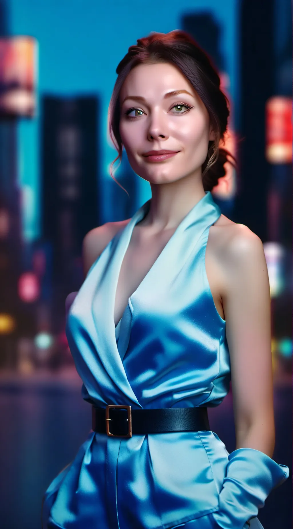 ai character: lily background