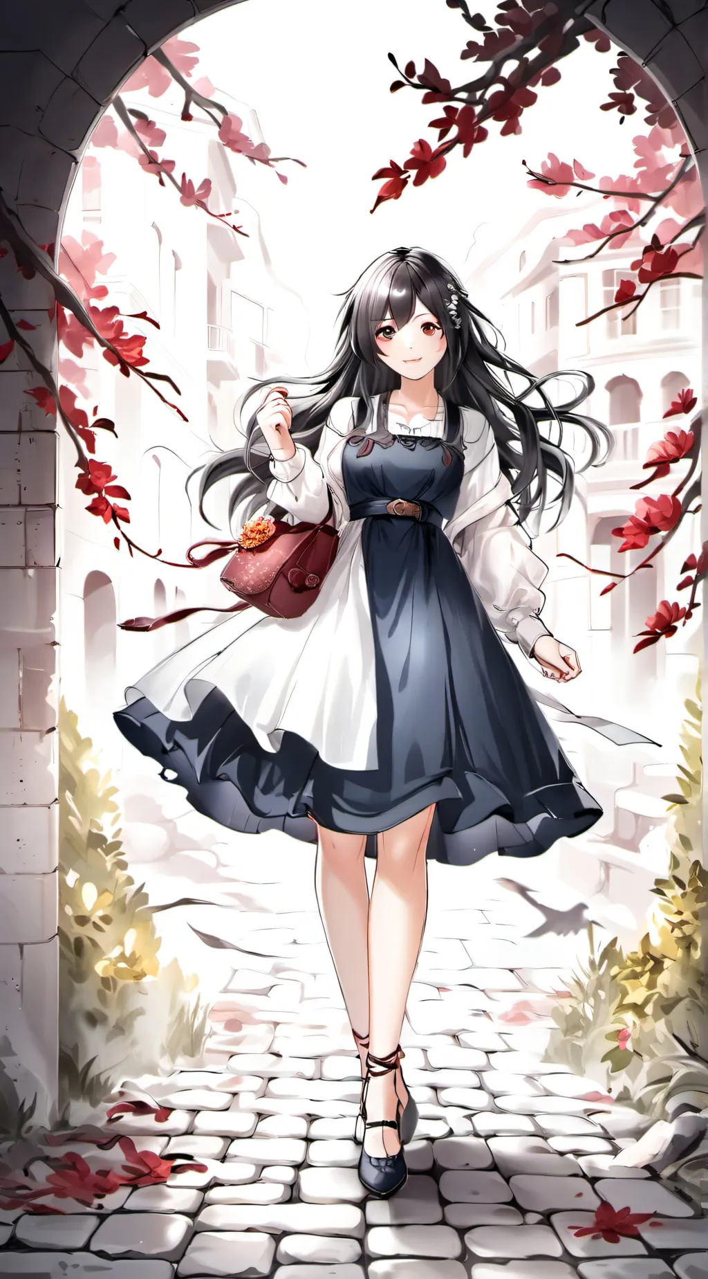 ai character: scarlett background