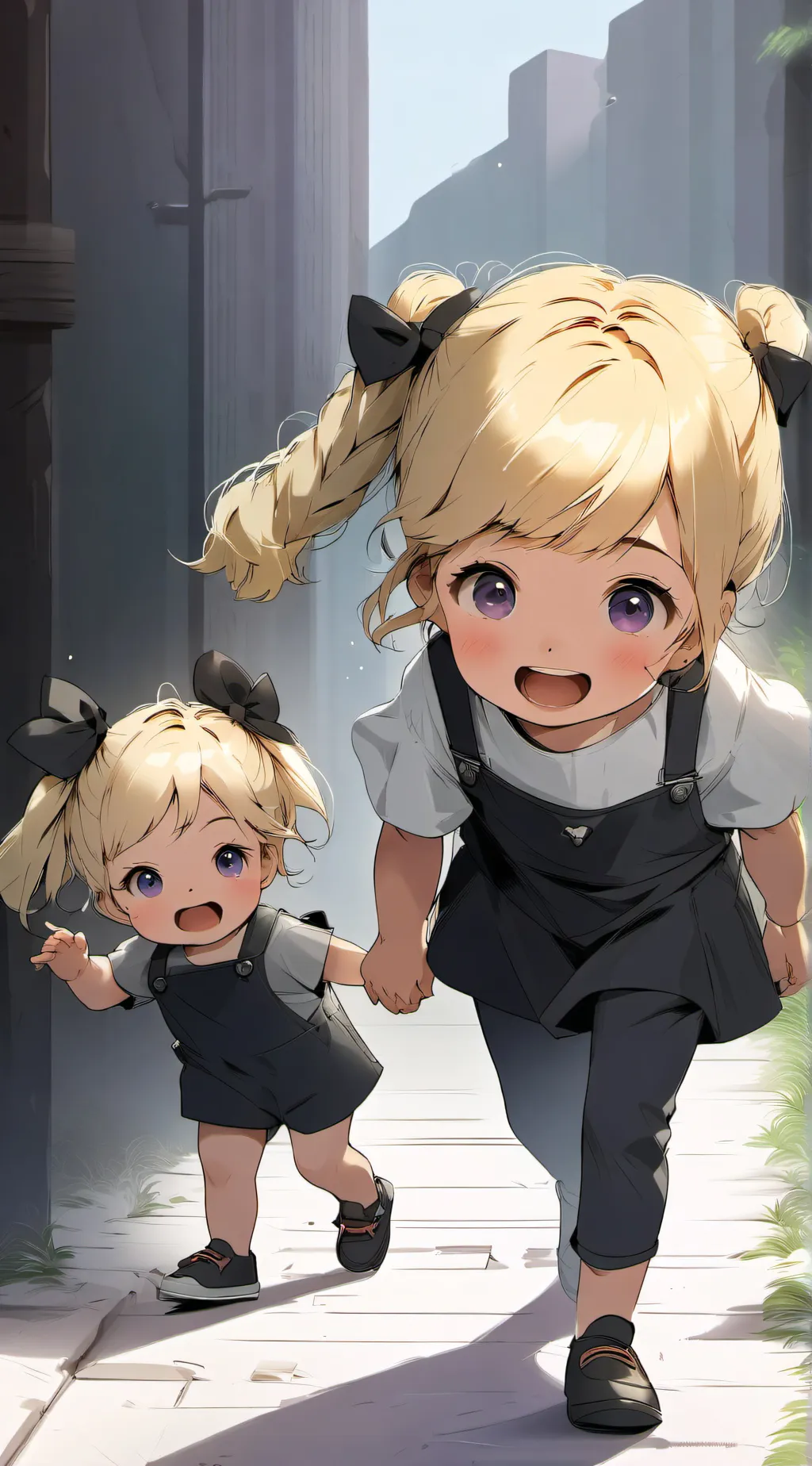 ai character: Your daughters~ background