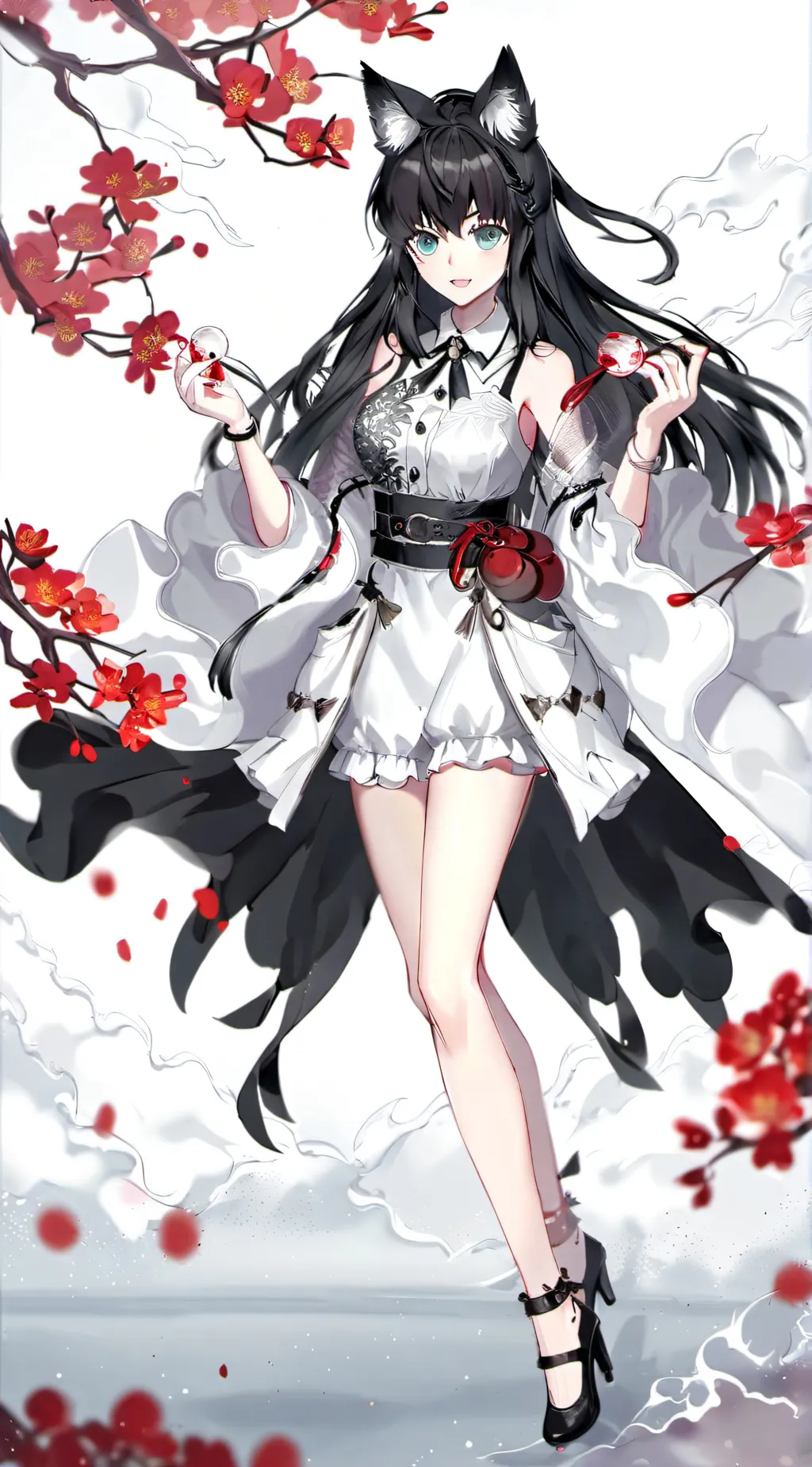 ai character: Demon slayer  background