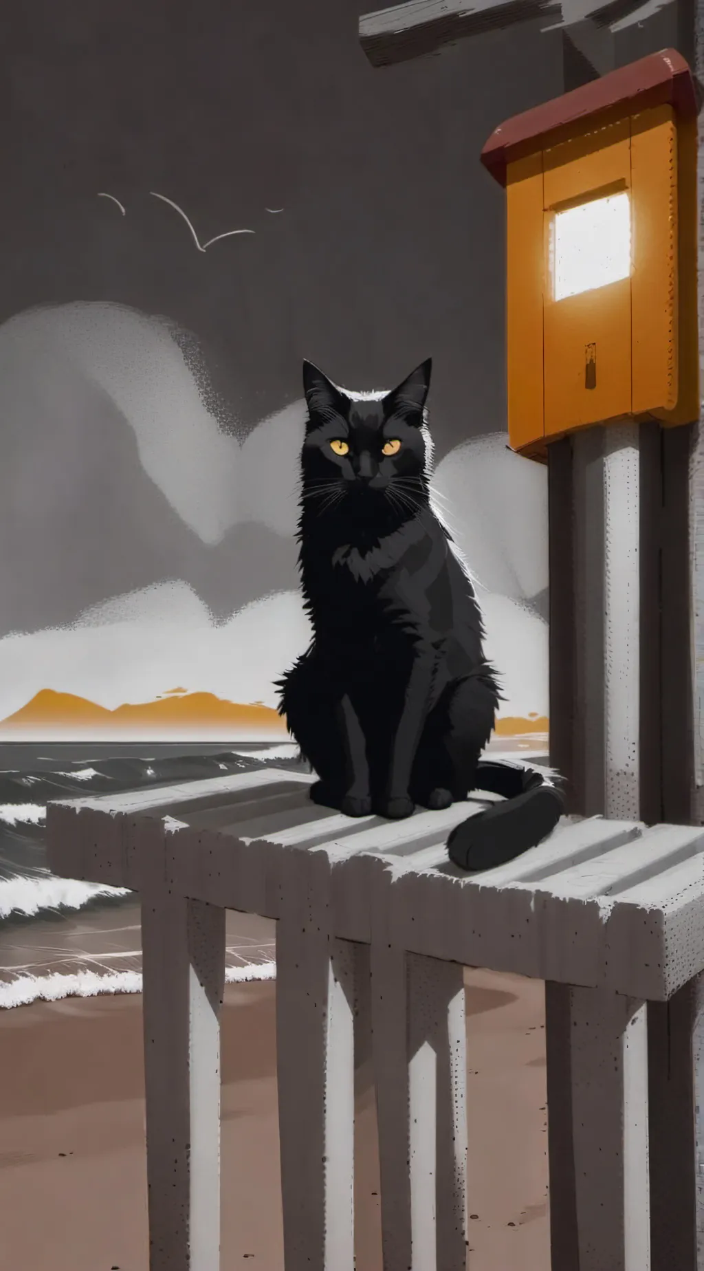 ai character: Toast background