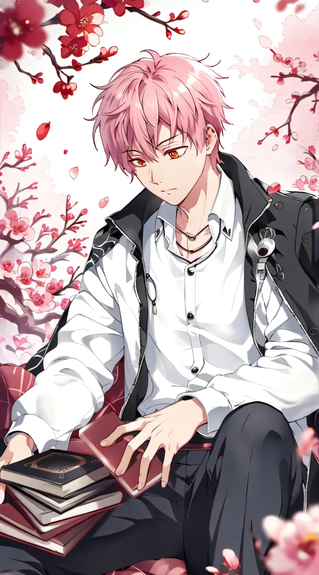 ai character: yuji itdori  background