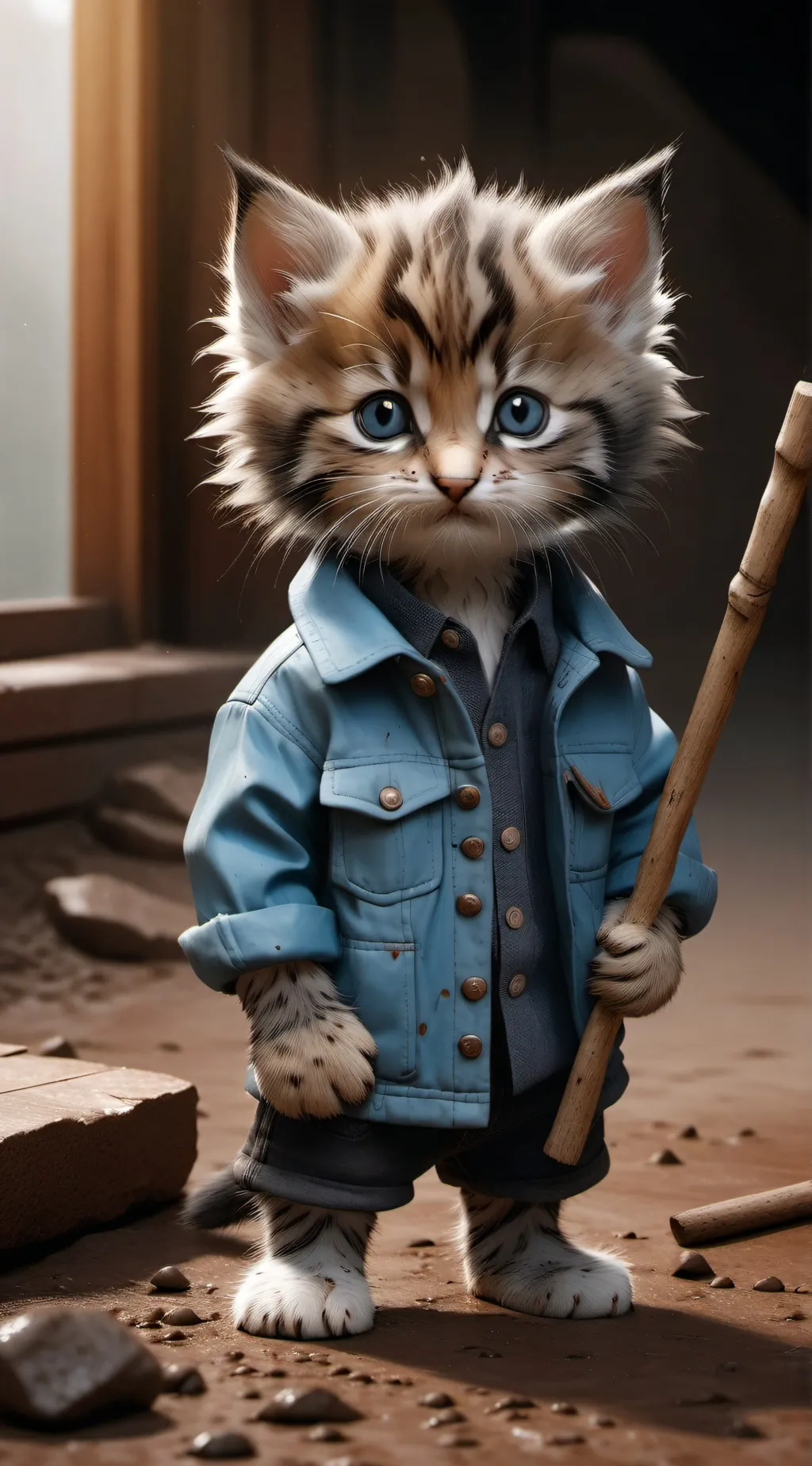 ai character: Biscuit  background