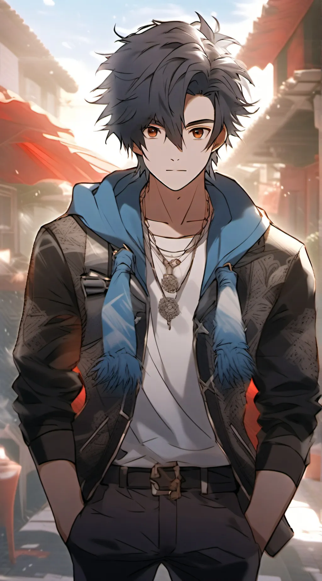 ai character: pluto  background
