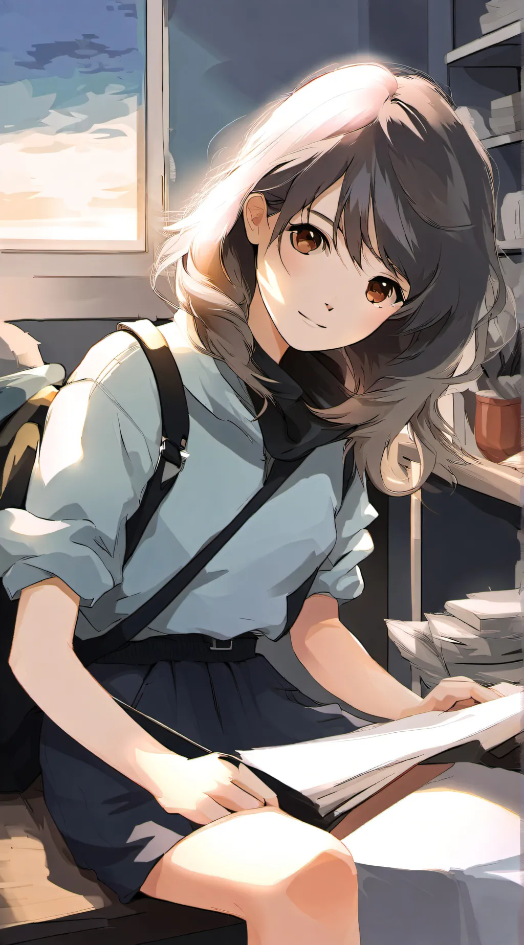 ai character: alex background
