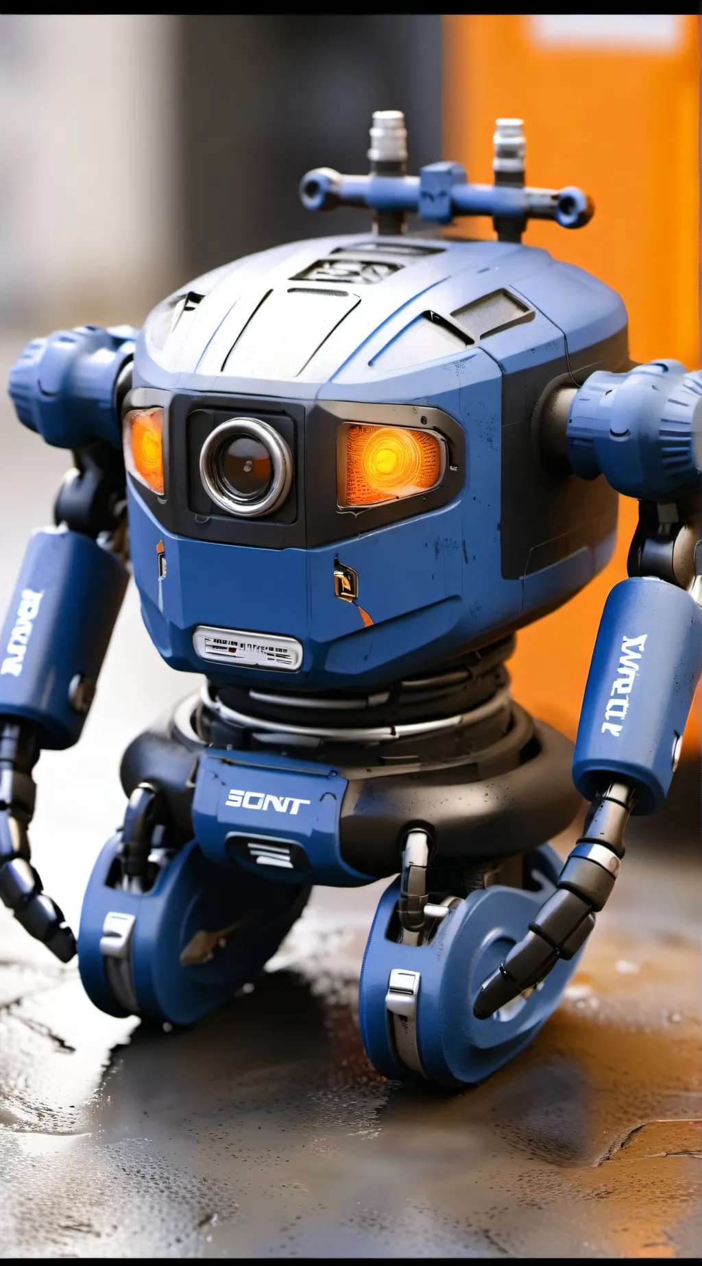 ai character: Evie, SD-92e (EDF) background