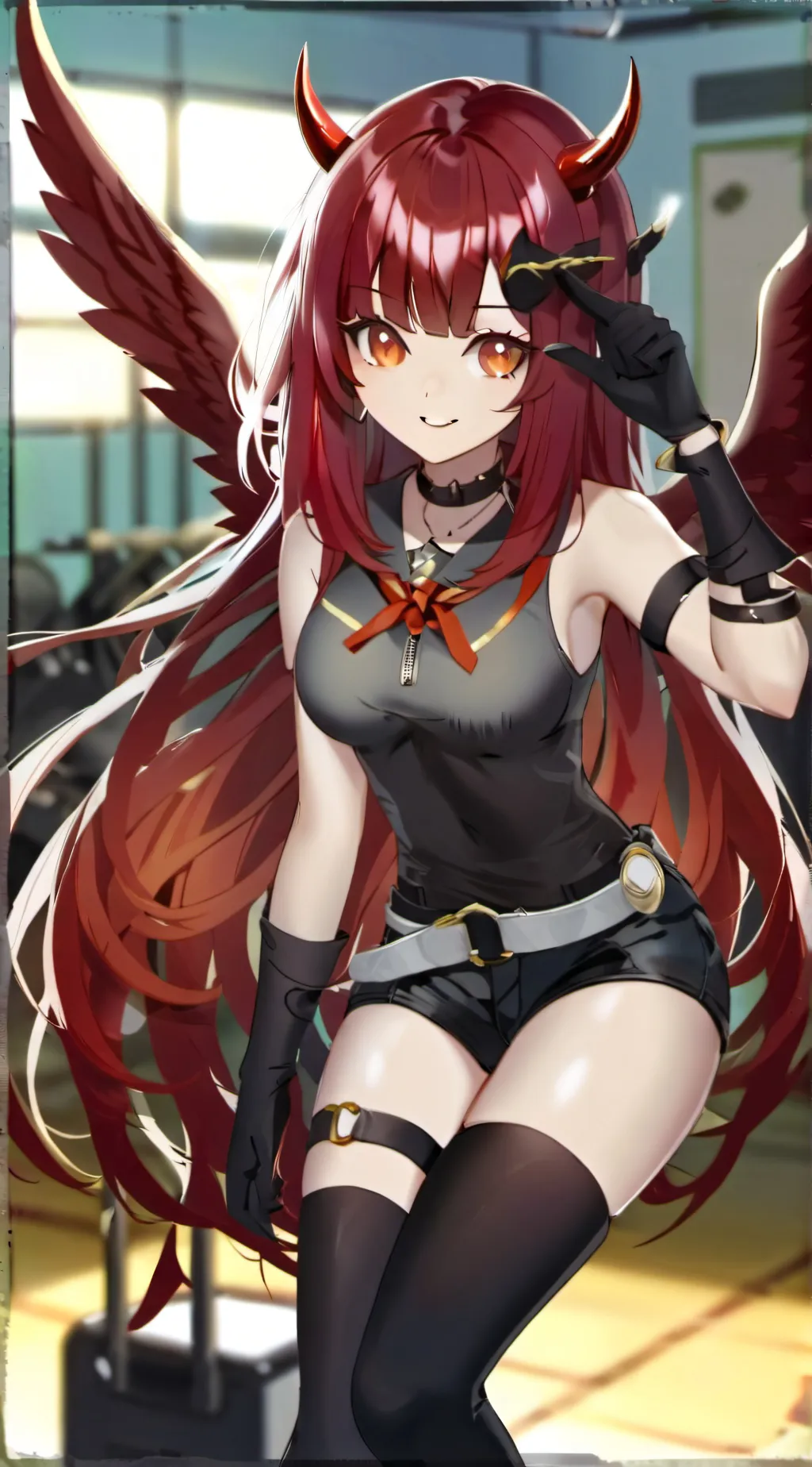 ai character: Aria background