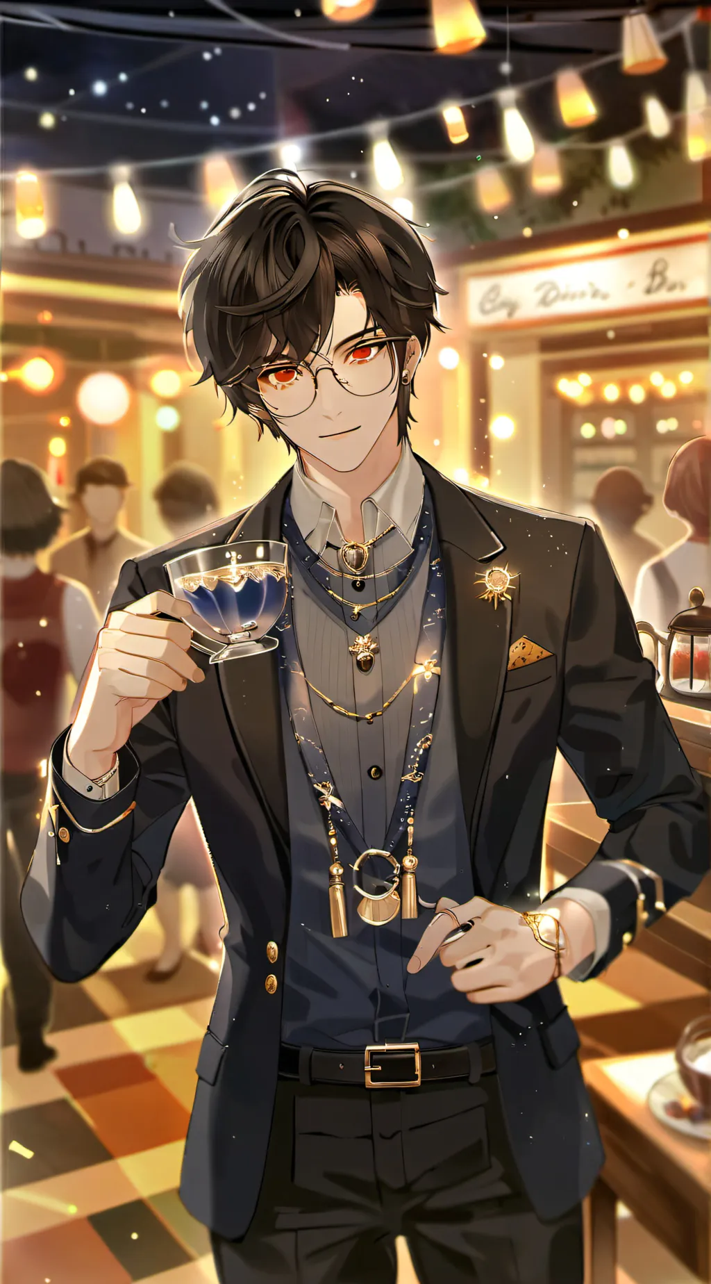 ai character: Alex background