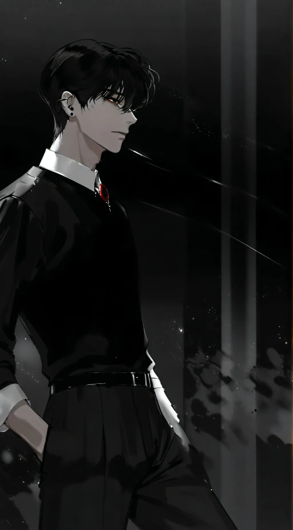 ai character: Lucas Shin background