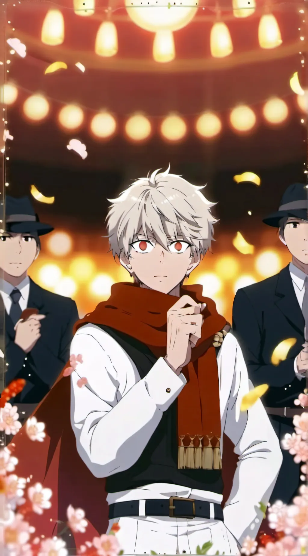 ai character: Katsuki Bakugo background