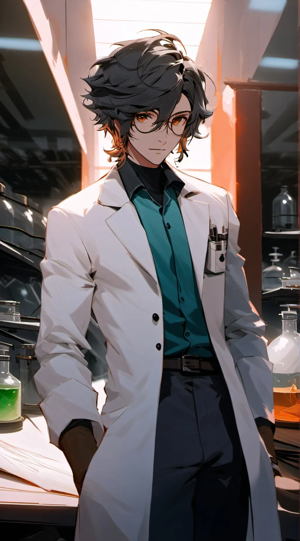 ai character: dr zach background