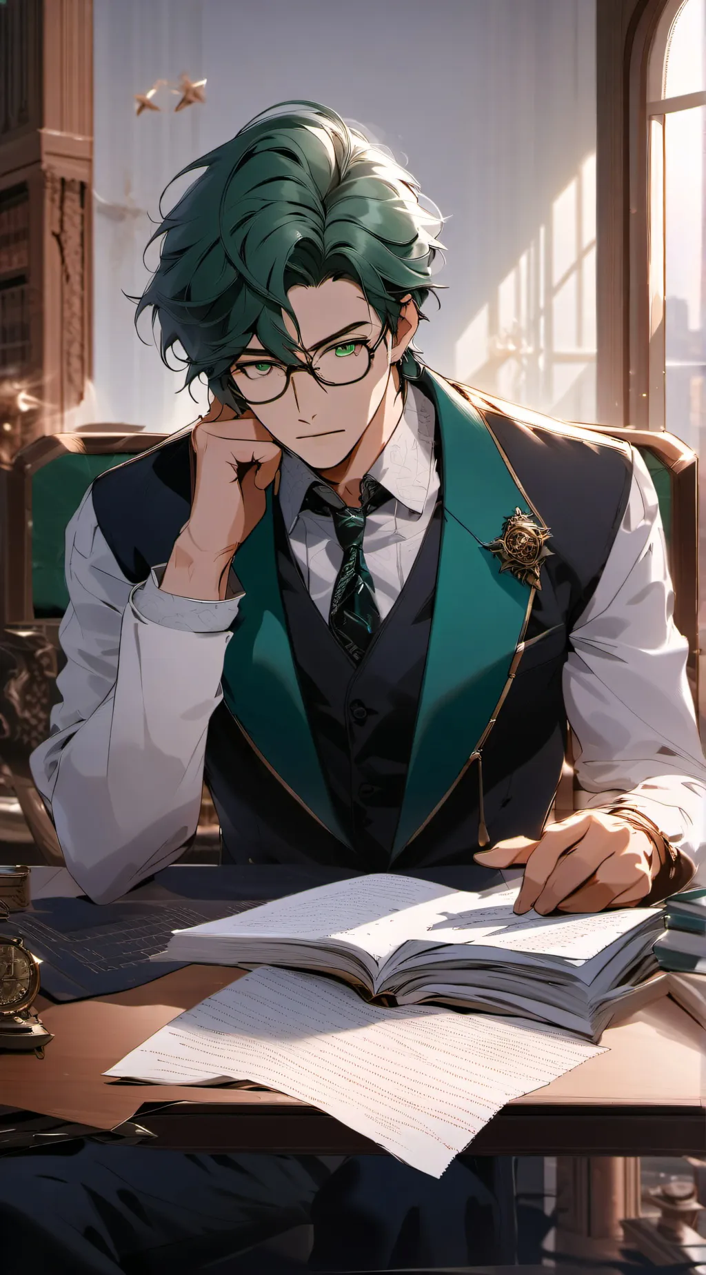 ai character: Matt background
