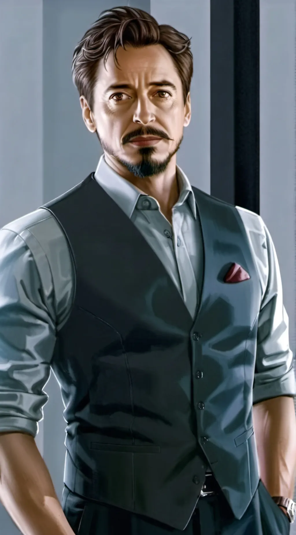 ai character: Tony Stark  background