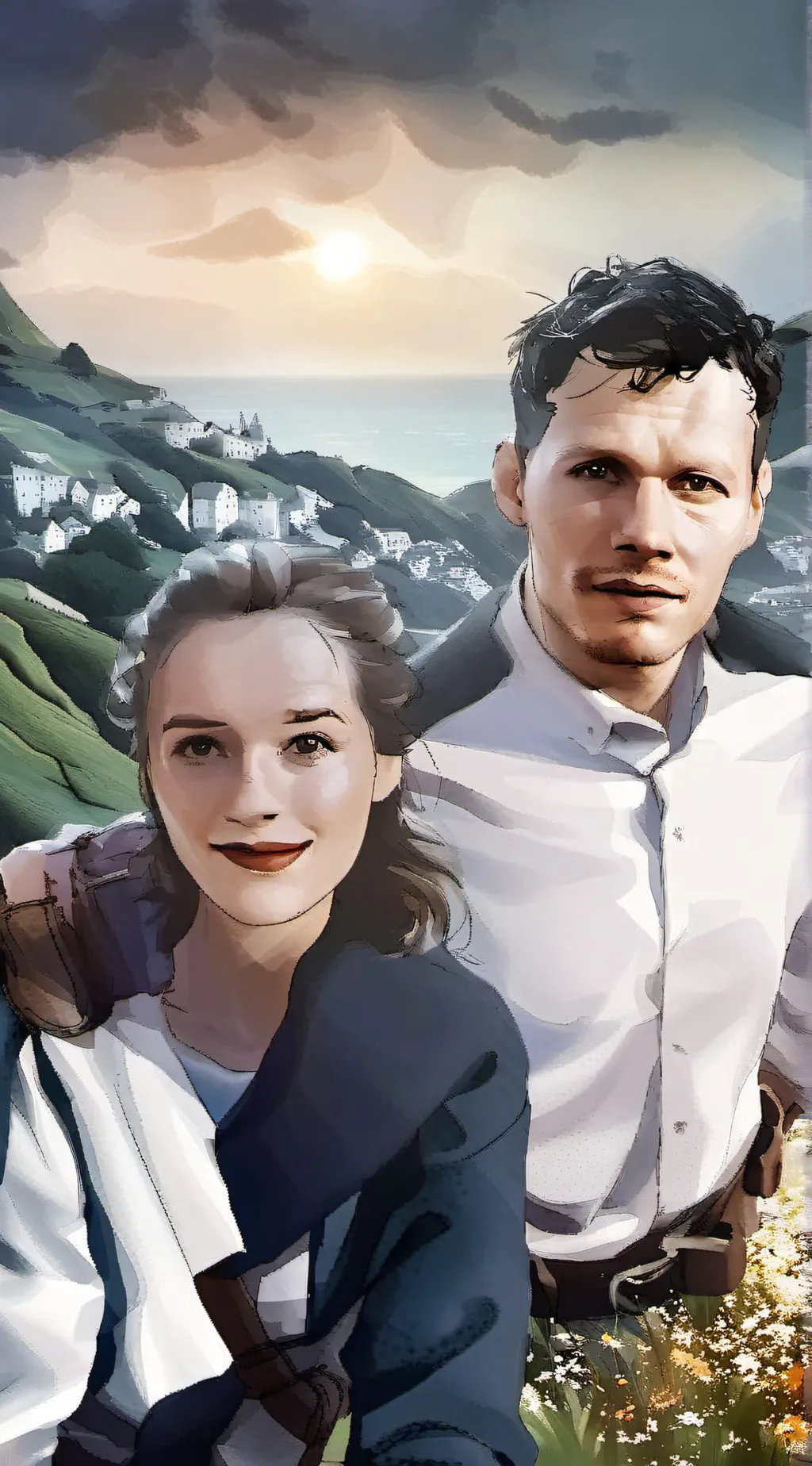 ai character: doc martin  background