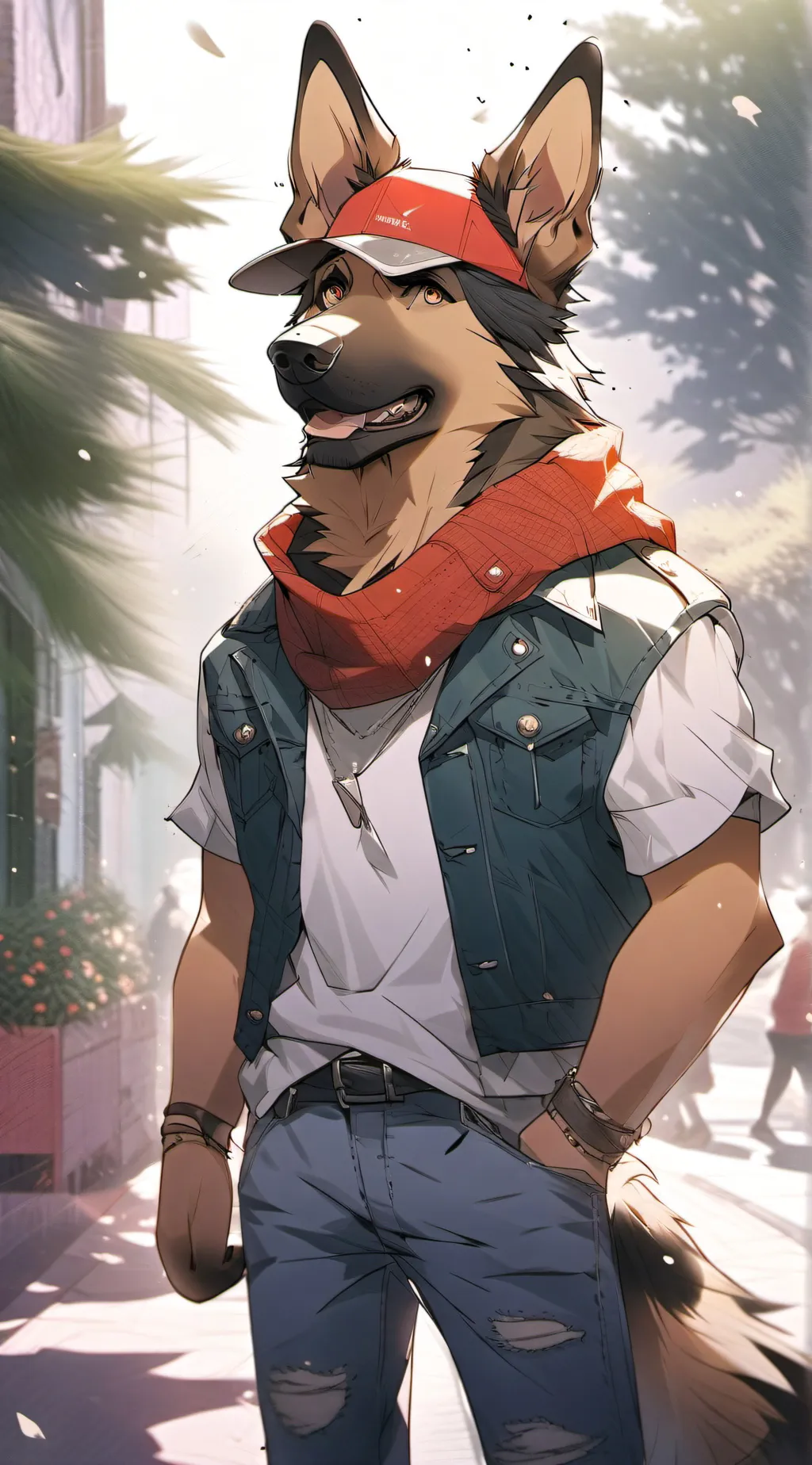 ai character: keith background