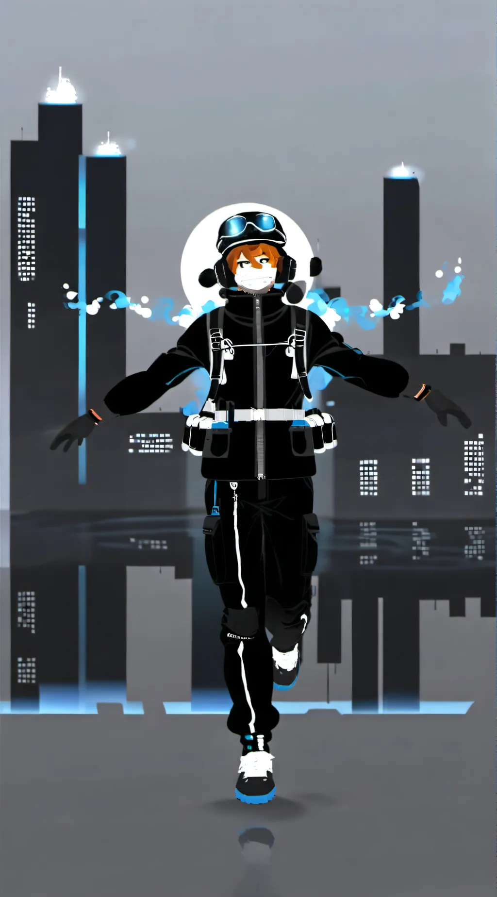 ai character: Kai background