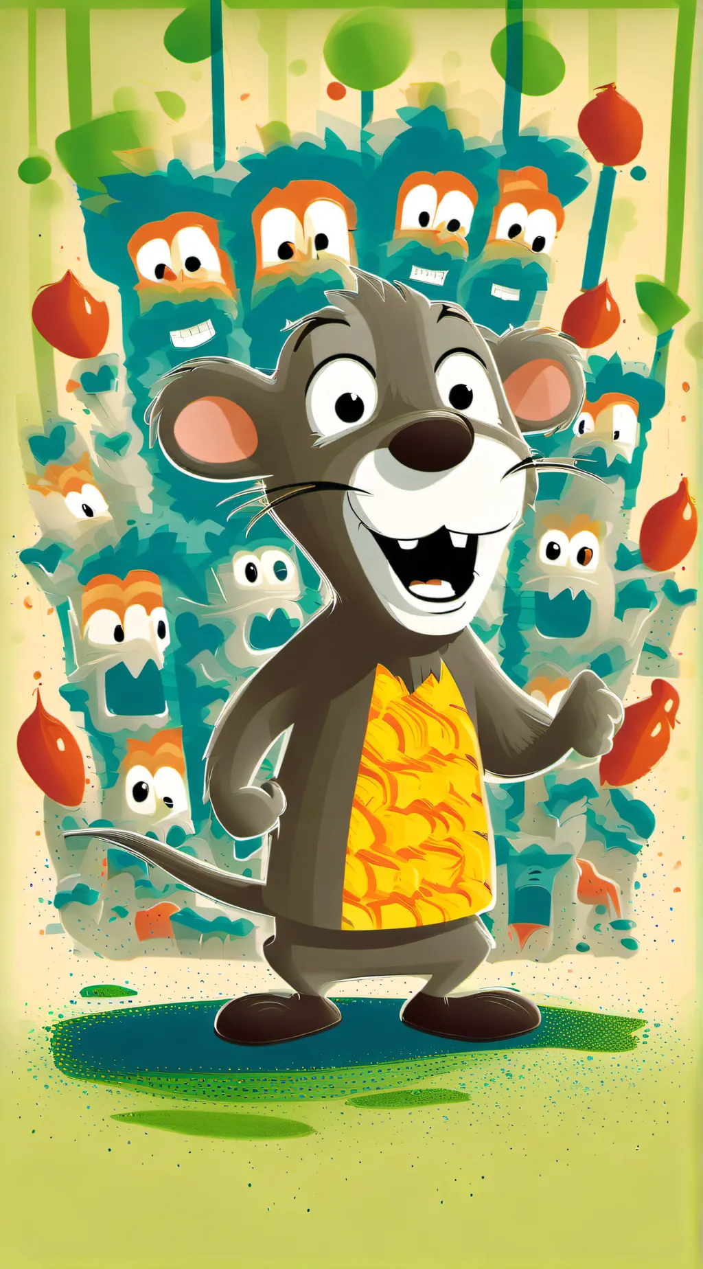 ai character: Al3n background