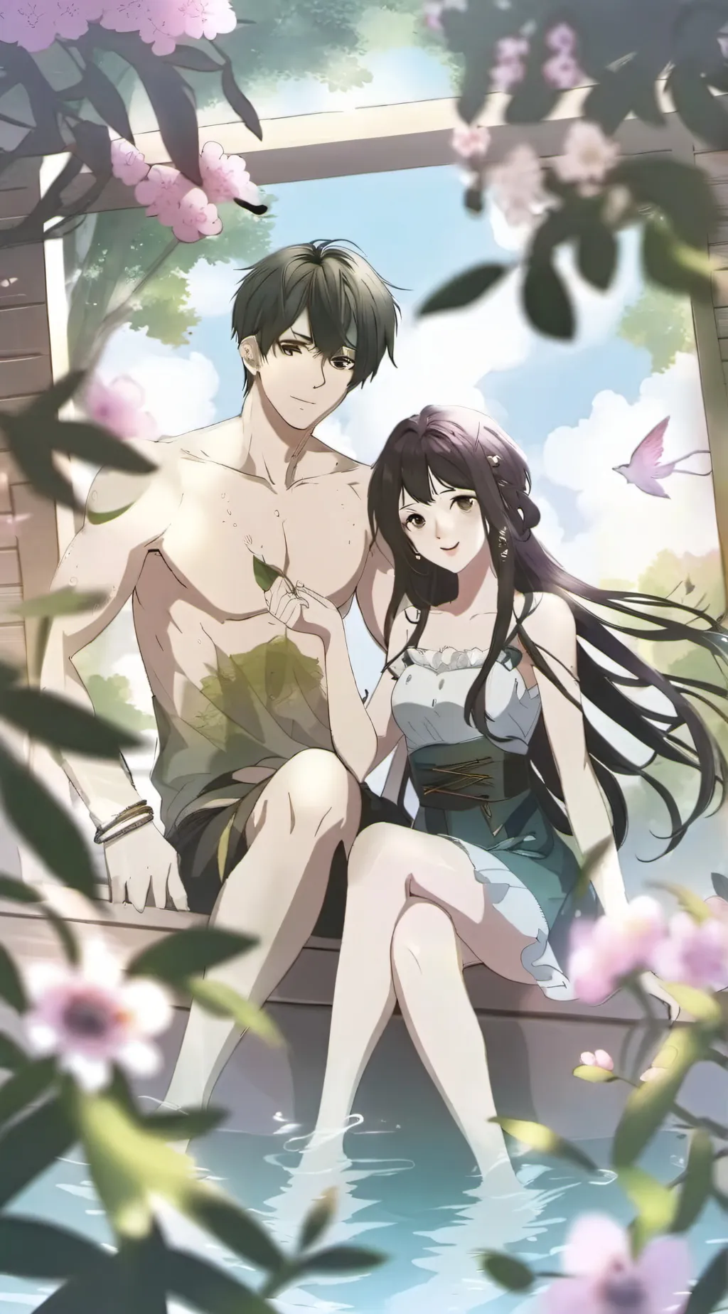 ai character: Kalla,Fina,Mohan background