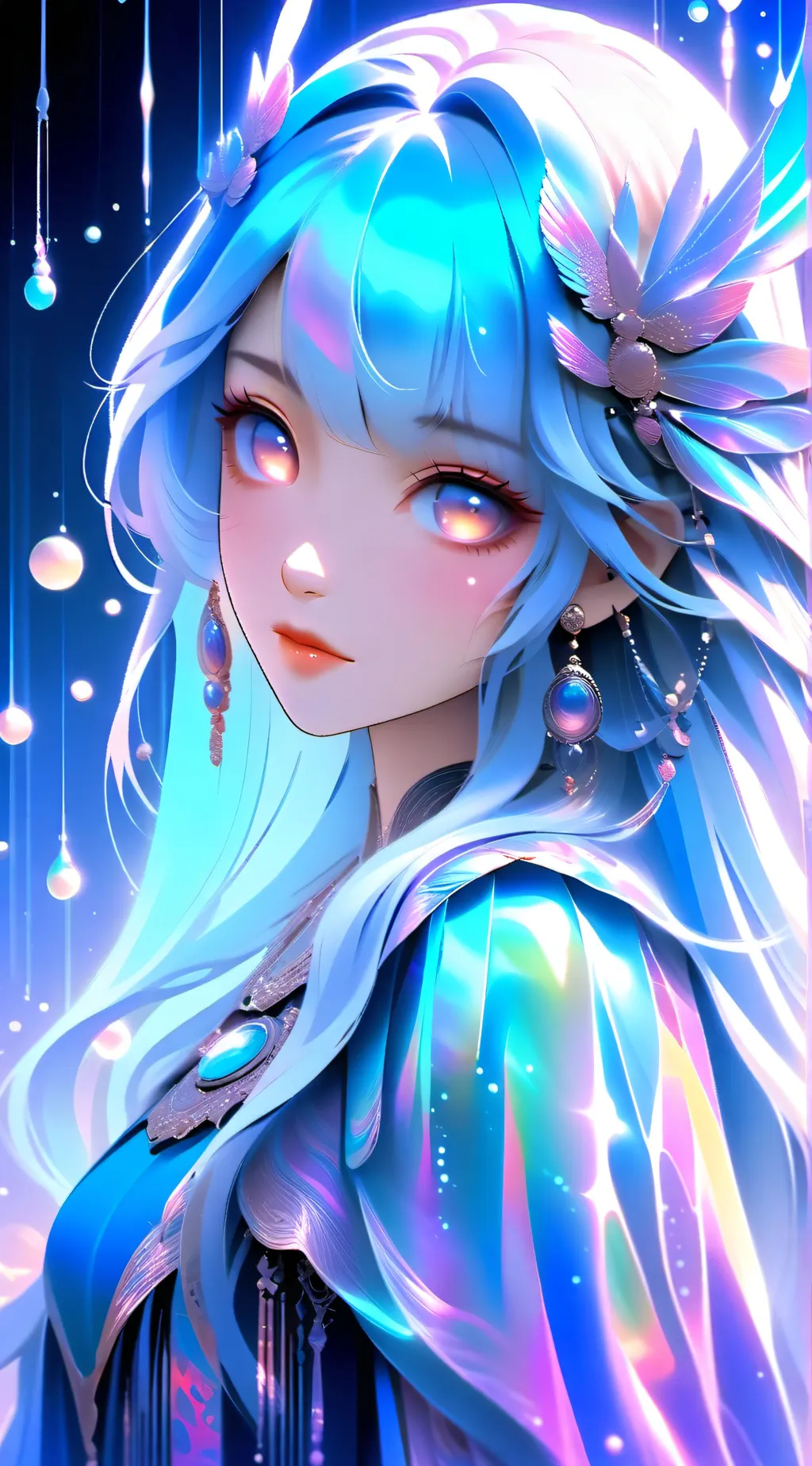 ai character: cutie  background