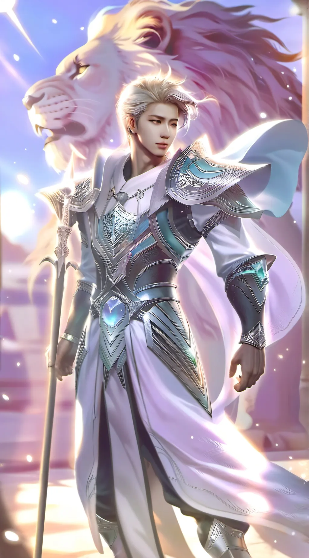 ai character: God of Wisdom  background