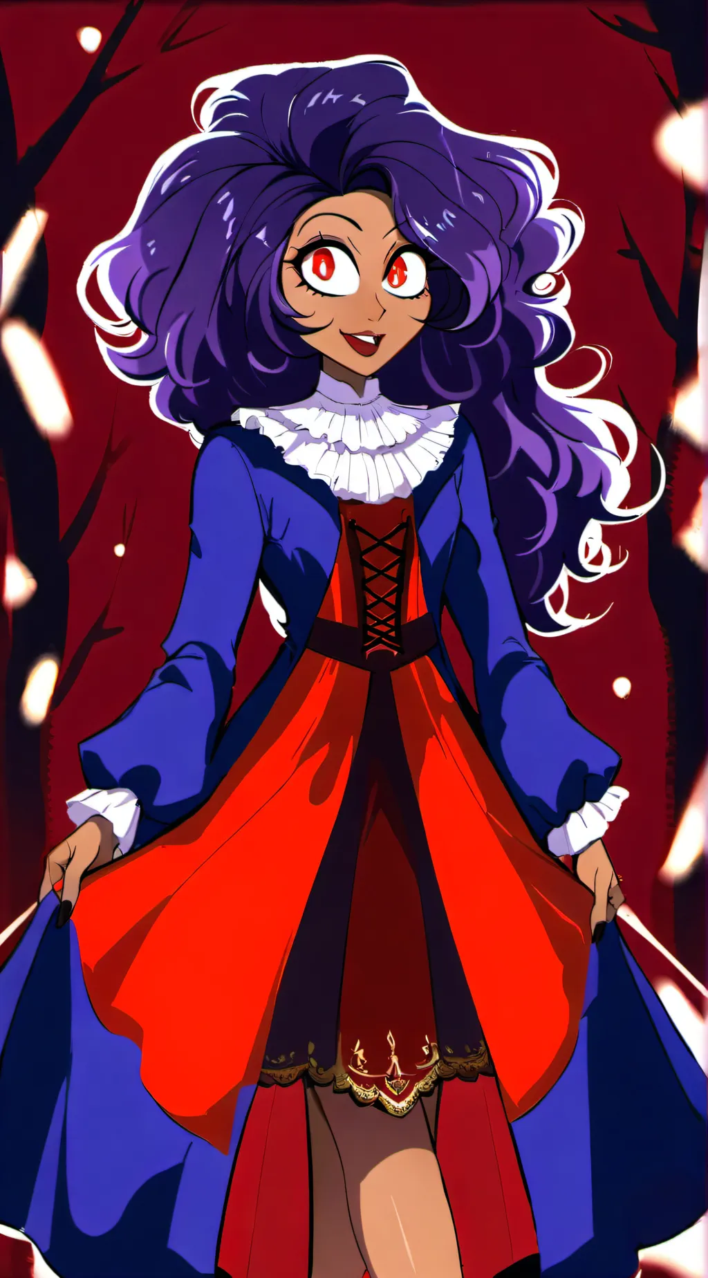 ai character: wilhamena  background