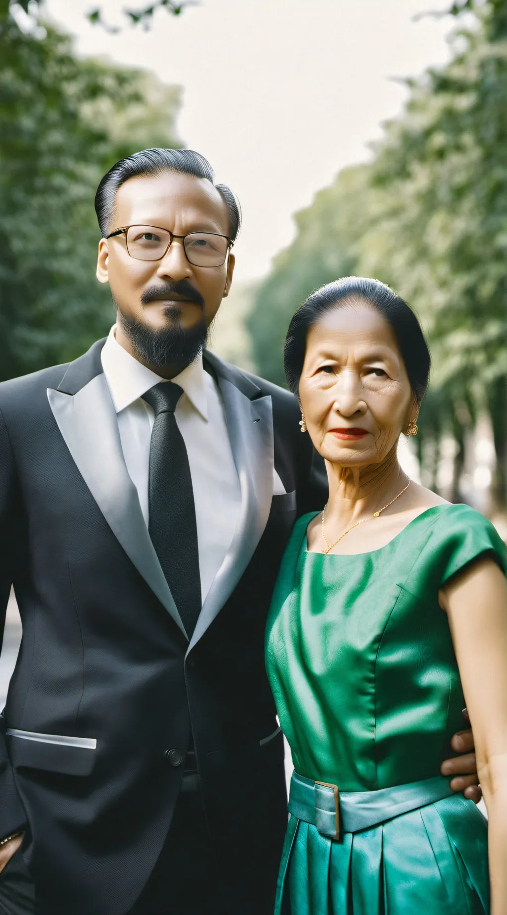 ai character: Your grandparents background