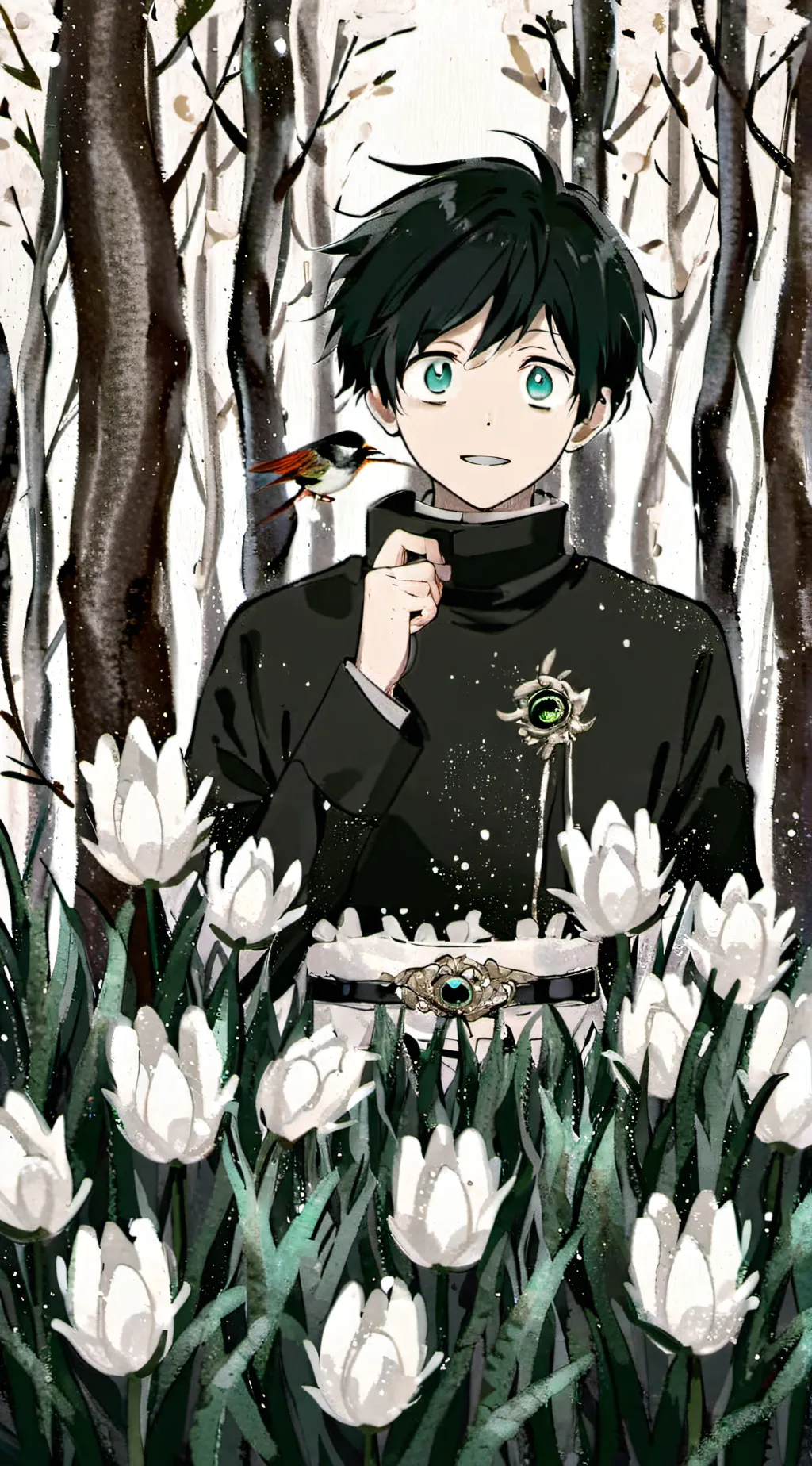 ai character: izuku midorya(deku background
