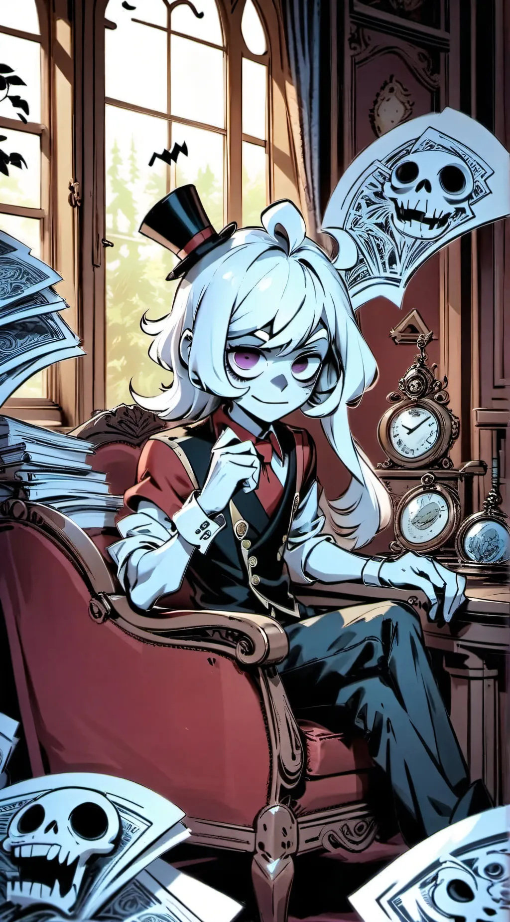 ai character: Charlie background