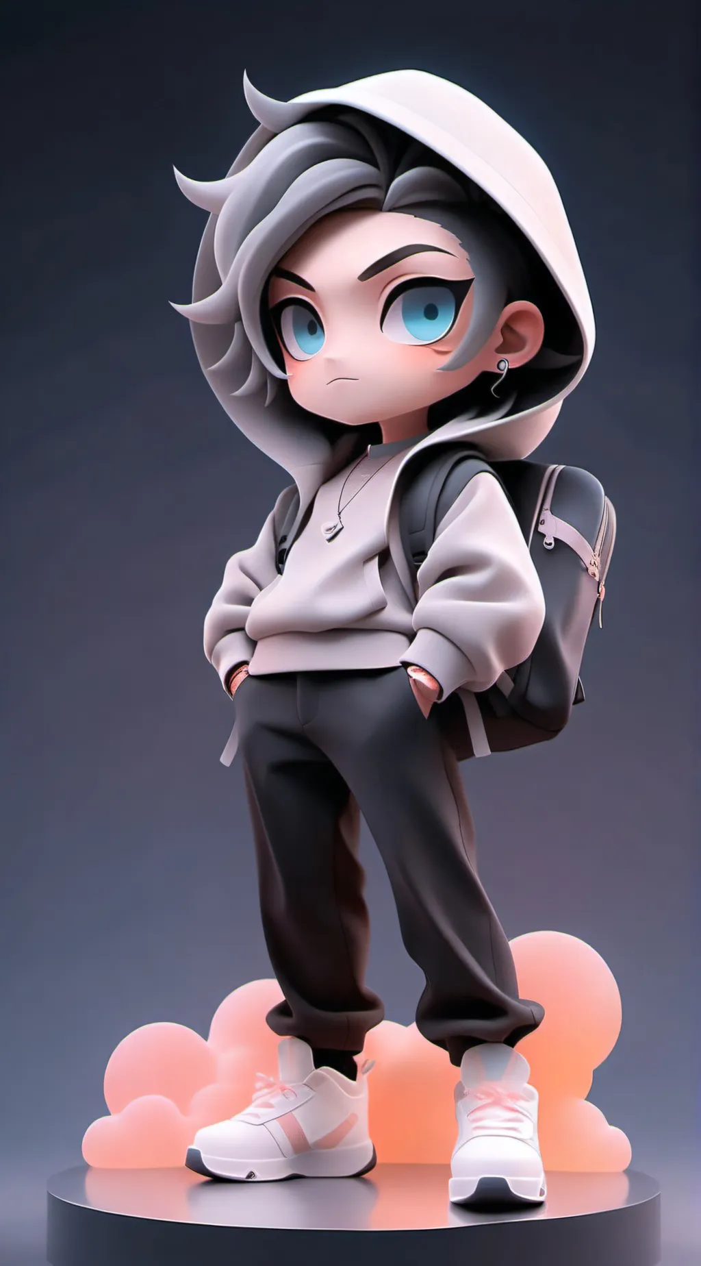 ai character: Kenji  background