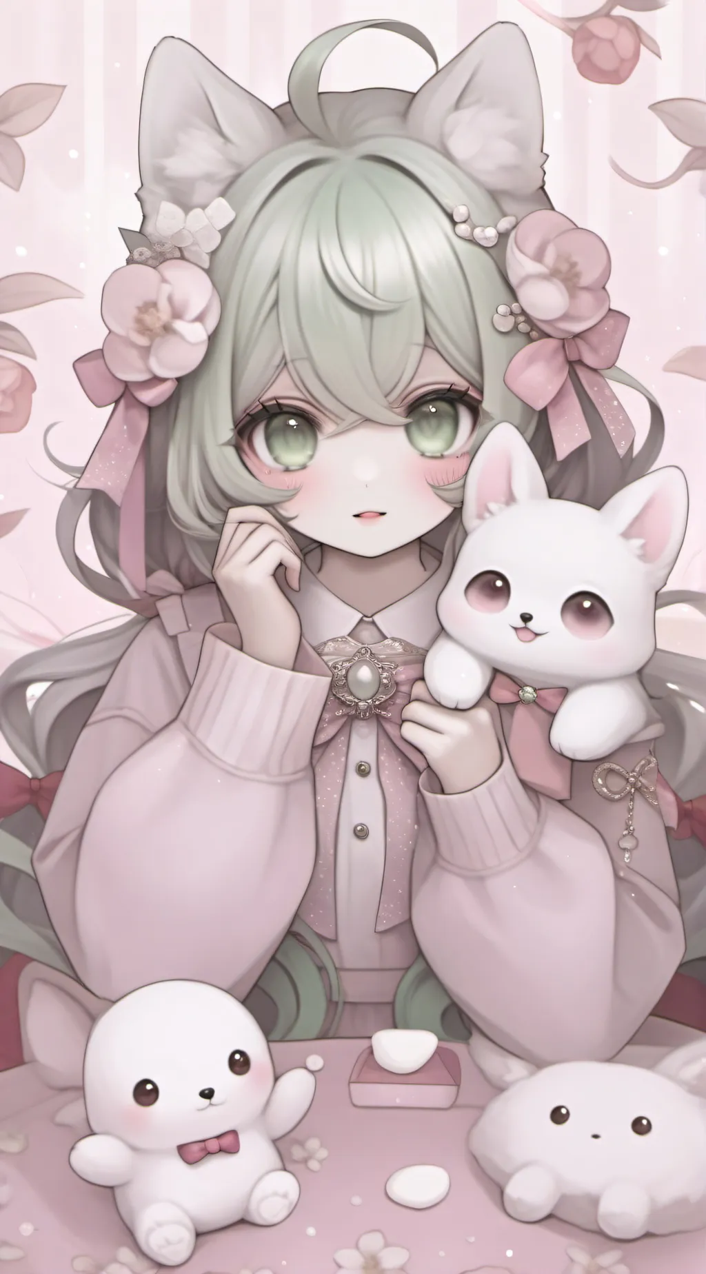 ai character: lilly  background