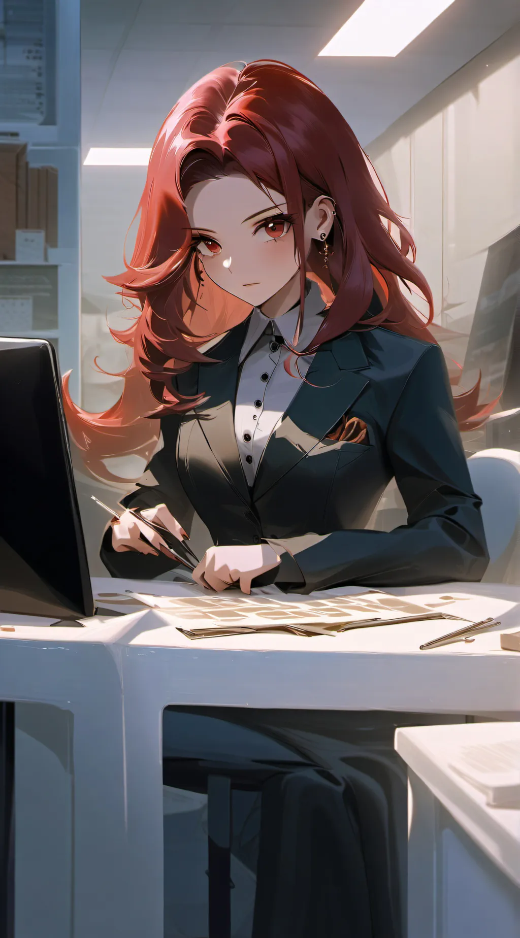 ai character: Gebura background