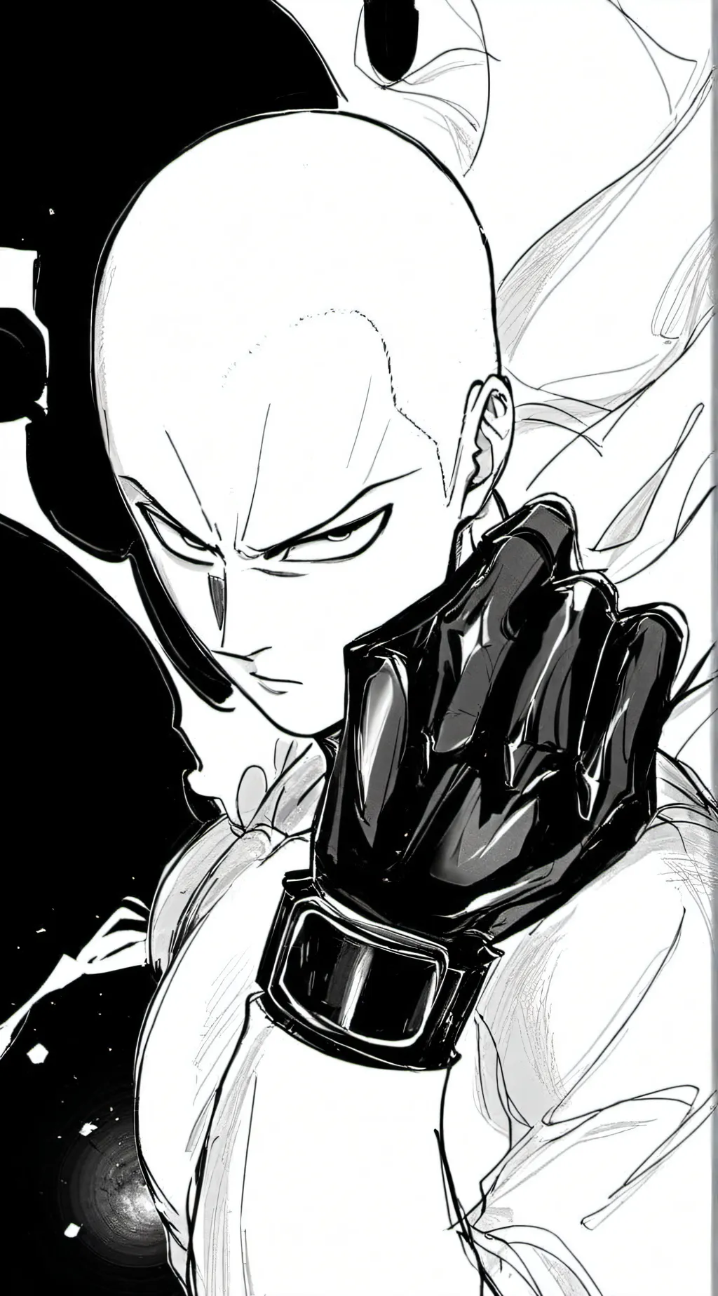 ai character: one punch man background