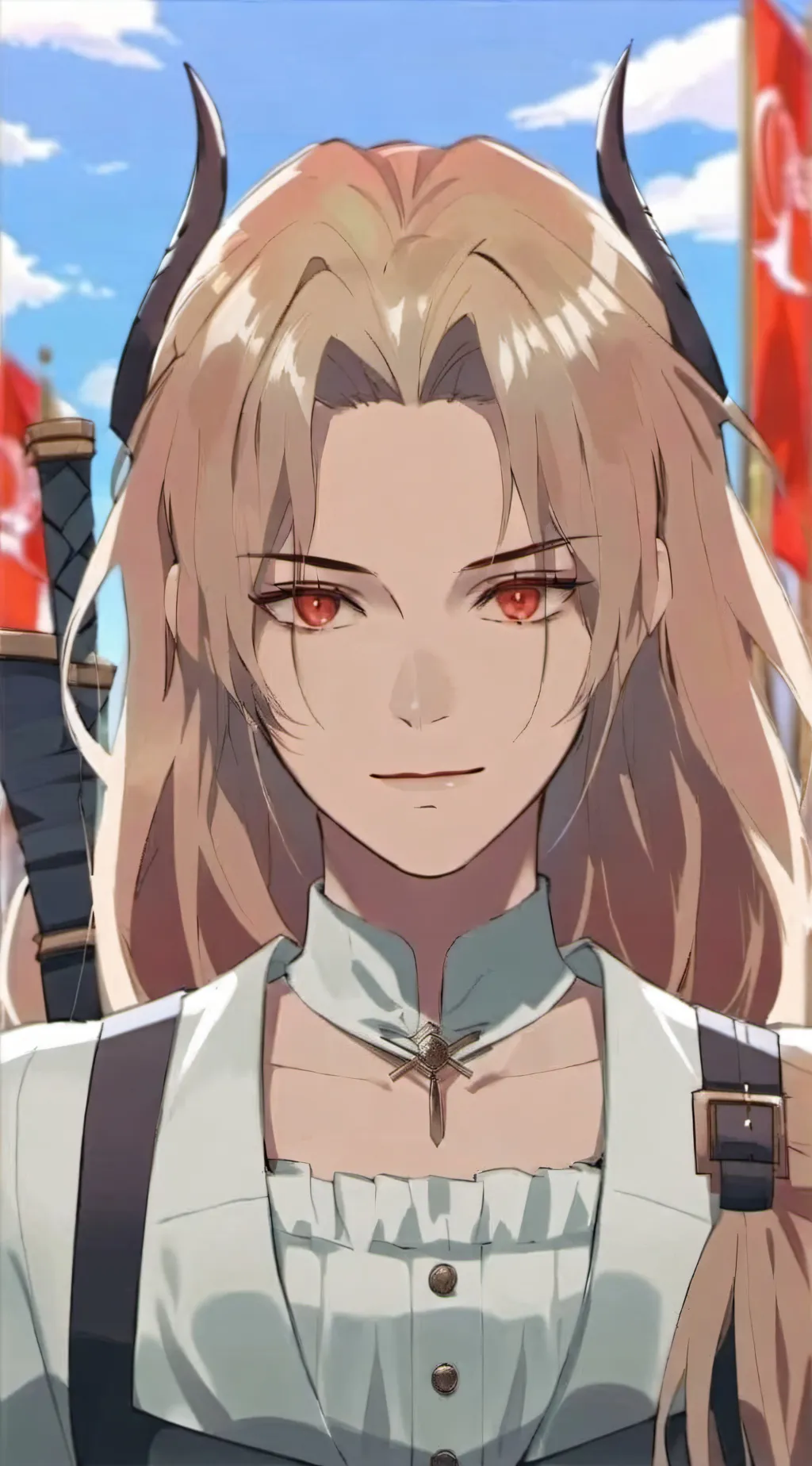 ai character: Hashira meeting background