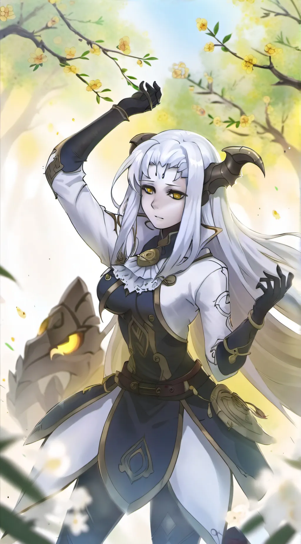 ai character: Lala (Dullahan) background
