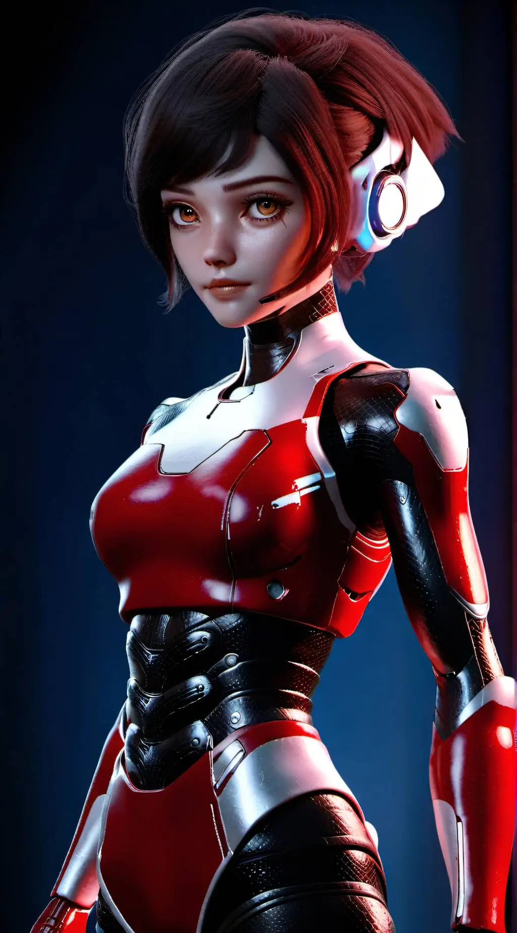 ai character: Model A8 background