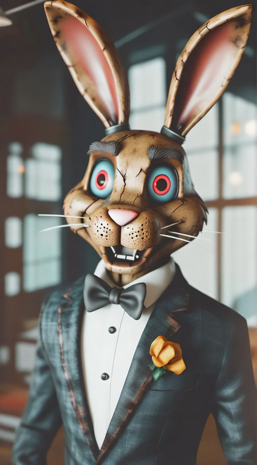 ai character: toy time (my oc) background