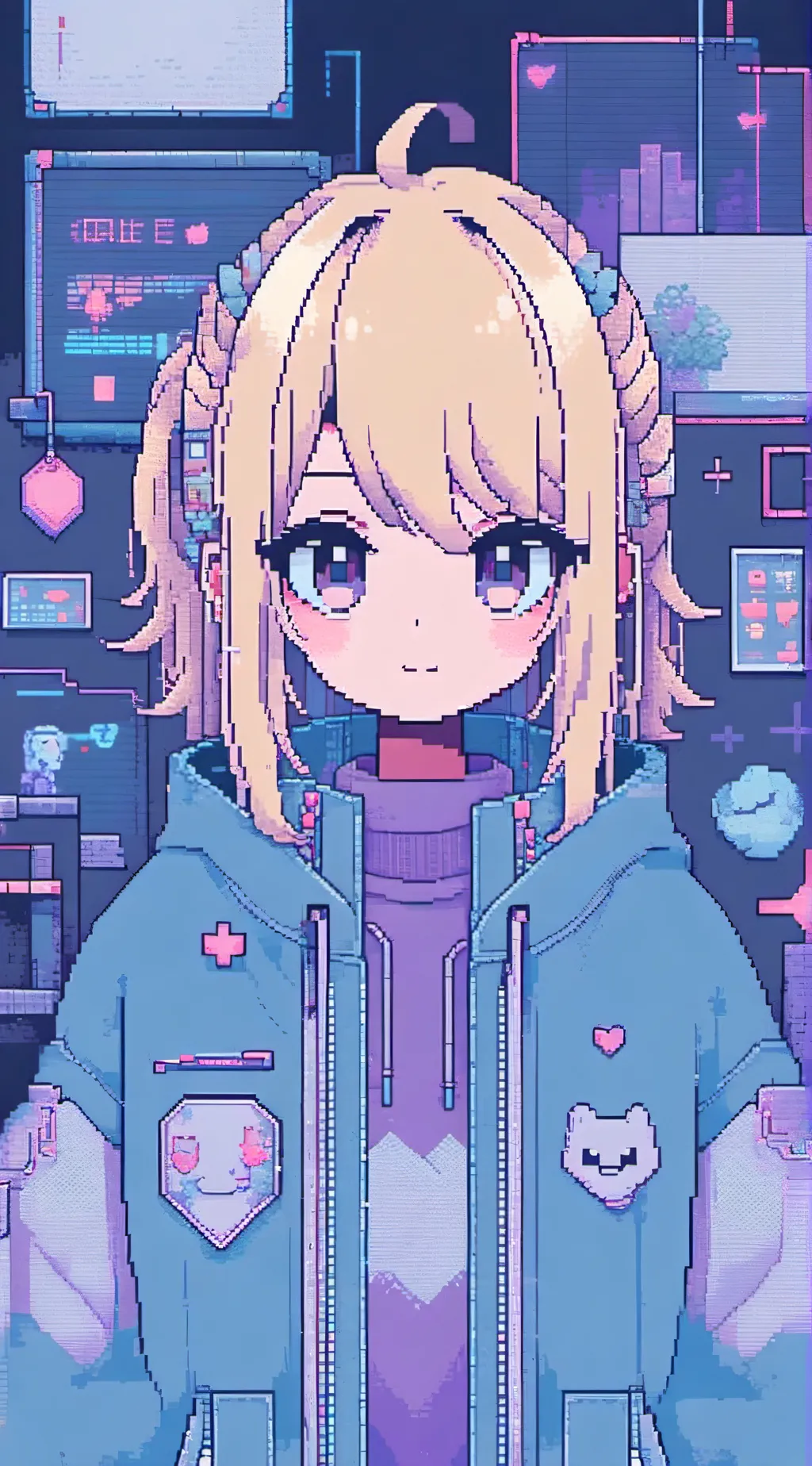 ai character: serenity background