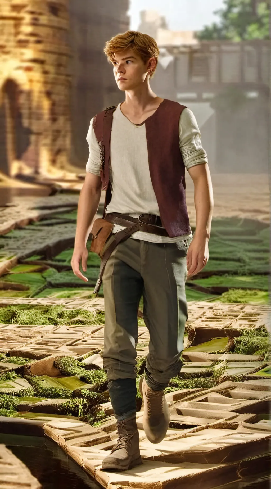 ai character: Maze runner background