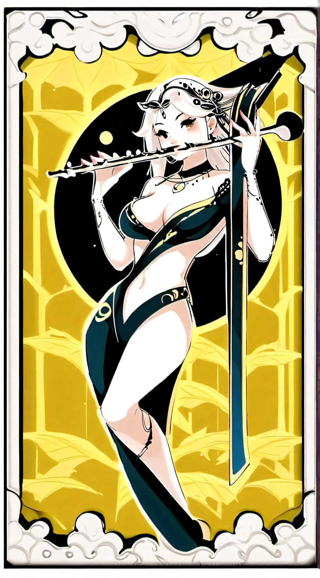 ai character: Aria background