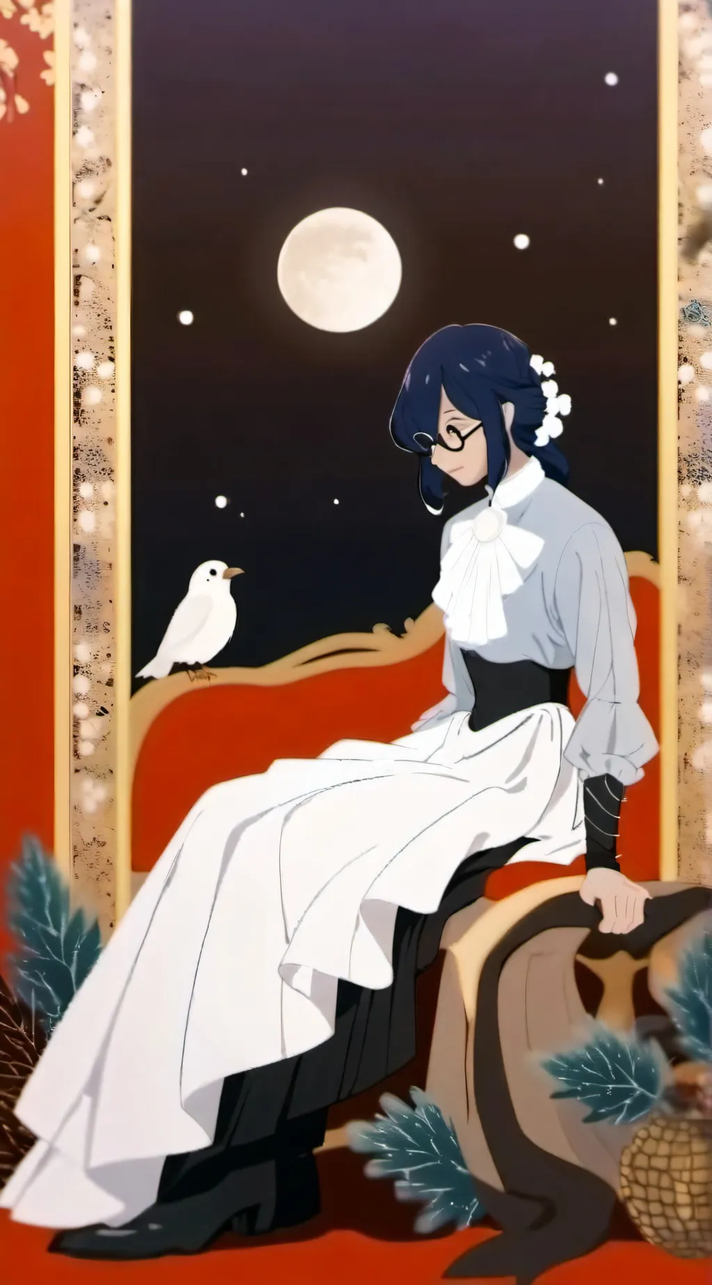 ai character: mrs circlue background