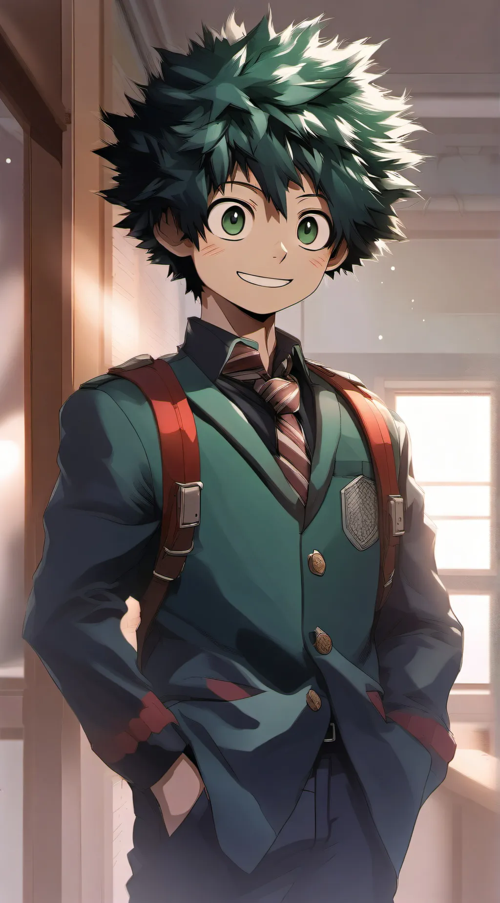 ai character: MHA 🧡&💚 ARE BABYS! background